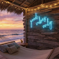 Good Vibes Only 2 Led Neon Sign Light