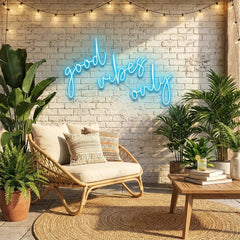 Good Vibes Only 2 Led Neon Sign Light