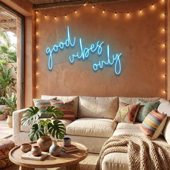 Good Vibes Only 2 Led Neon Sign Light