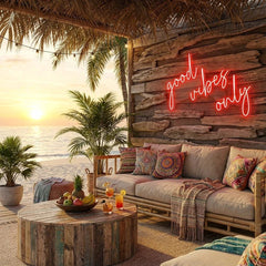 Good Vibes Only 2 Led Neon Sign Light