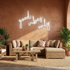 Good Vibes Only 2 Led Neon Sign Light