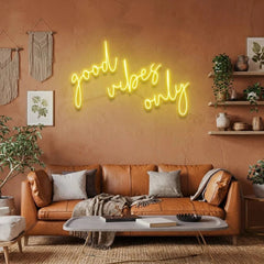 Good Vibes Only 2 Led Neon Sign Light