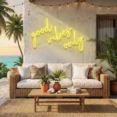 Good Vibes Only 2 Led Neon Sign Light
