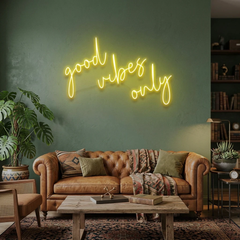 Good Vibes Only 2 Led Neon Sign Light