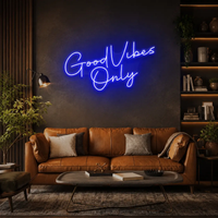 Good Vibes Only LED Neon Sign Light