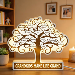 Grandkids Make Life Grand - Personalized Light Box