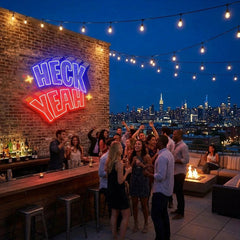 Heck Yeah Artwork Led Neon Sign Light