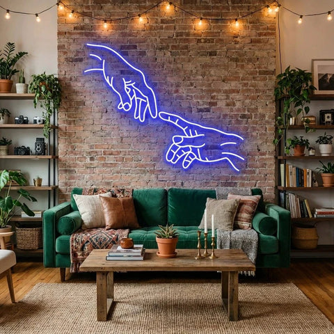 Hand Of God Led Neon Sign Light