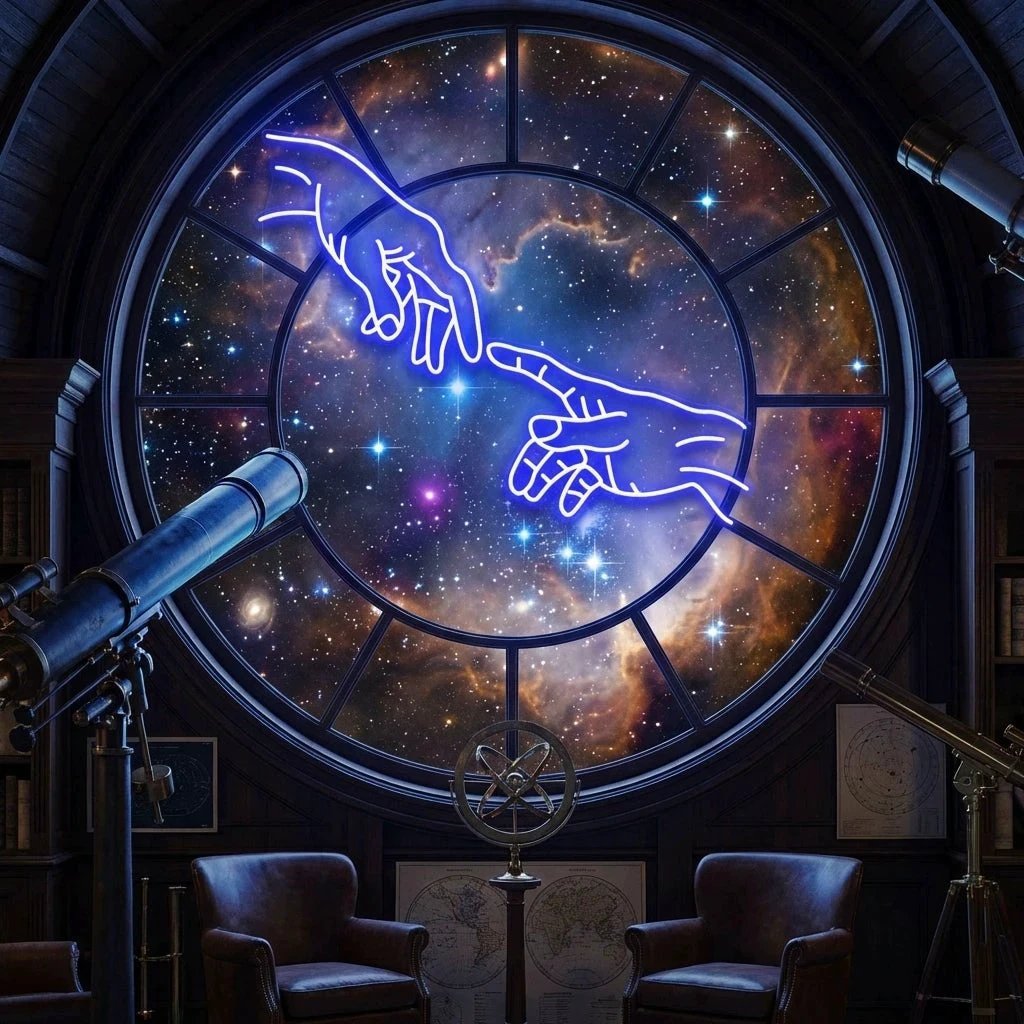 Hand Of God Led Neon Sign Light