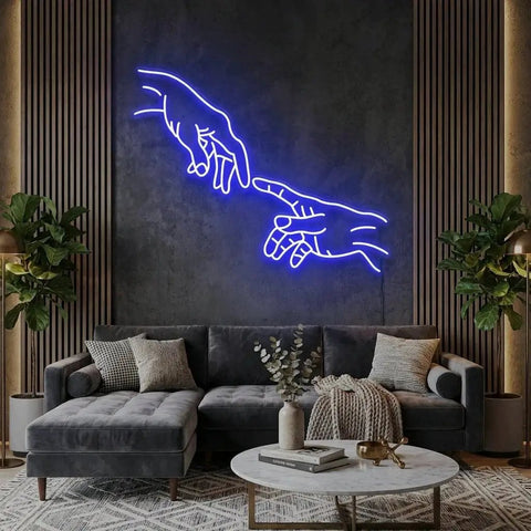 Hand Of God Led Neon Sign Light