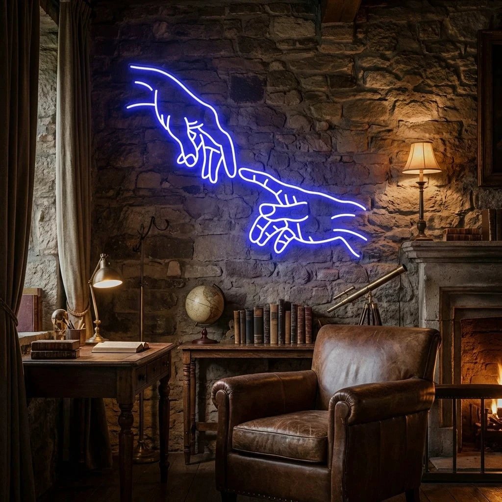 Hand Of God Led Neon Sign Light