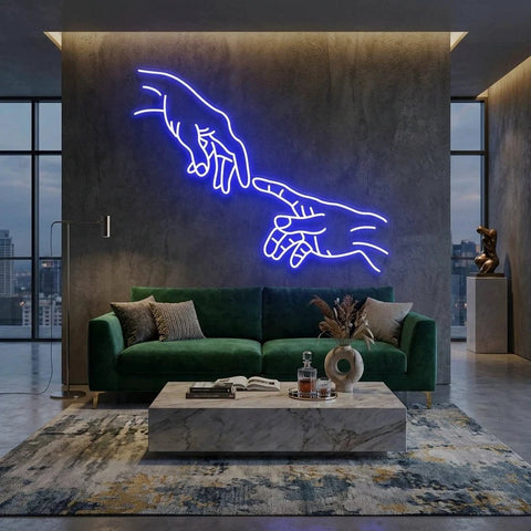 Hand Of God Led Neon Sign Light