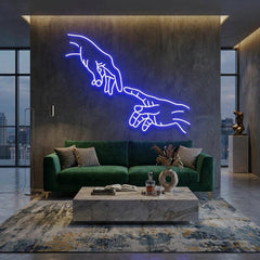 Hand Of God Led Neon Sign Light