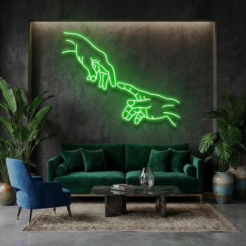 Hand Of God Led Neon Sign Light