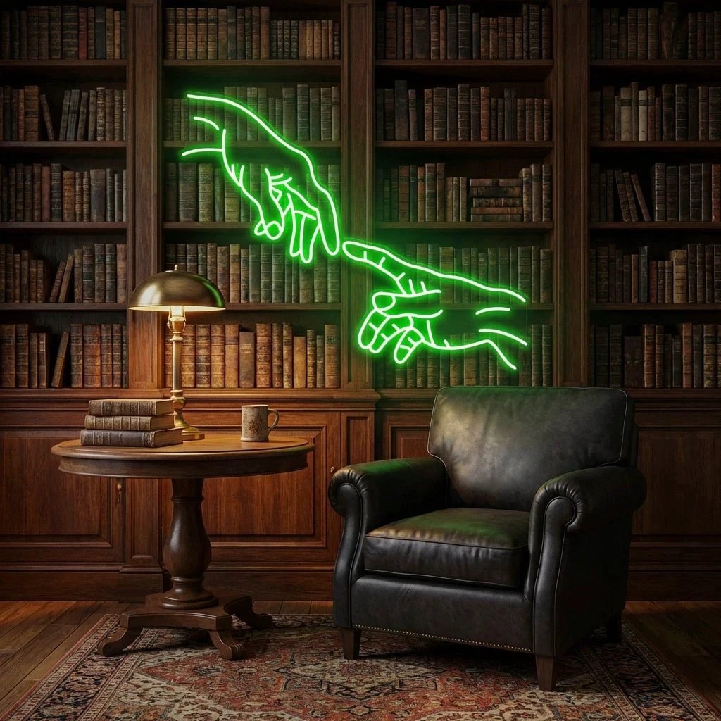Hand Of God Led Neon Sign Light
