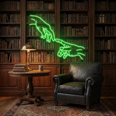 Hand Of God Led Neon Sign Light