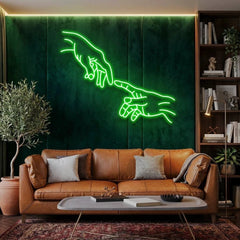 Hand Of God Led Neon Sign Light