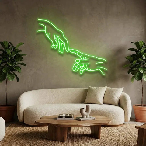 Hand Of God Led Neon Sign Light