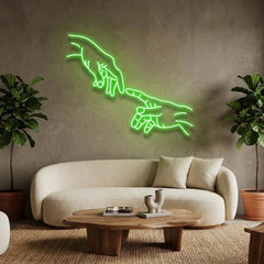 Hand Of God Led Neon Sign Light
