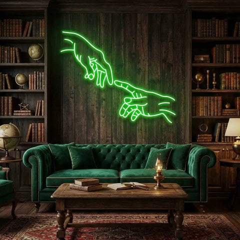 Hand Of God Led Neon Sign Light