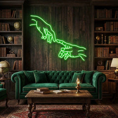 Hand Of God Led Neon Sign Light