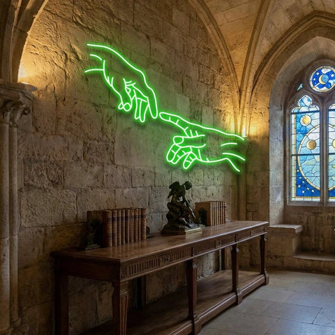 Hand Of God Led Neon Sign Light