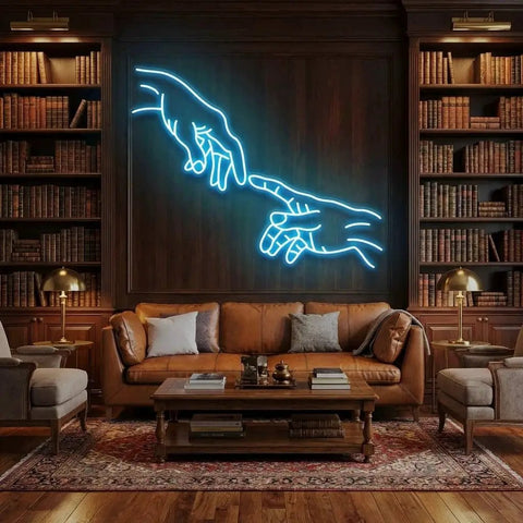 Hand Of God Led Neon Sign Light