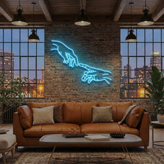 Hand Of God Led Neon Sign Light