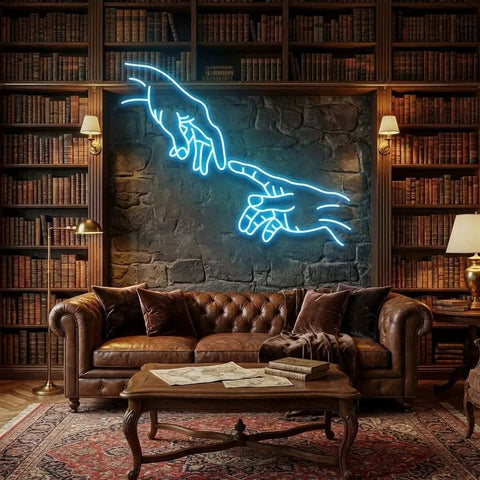 Hand Of God Led Neon Sign Light