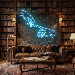 Hand Of God Led Neon Sign Light
