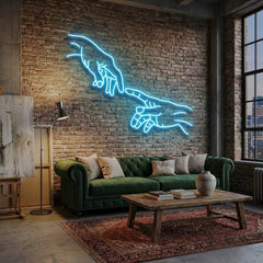 Hand Of God Led Neon Sign Light