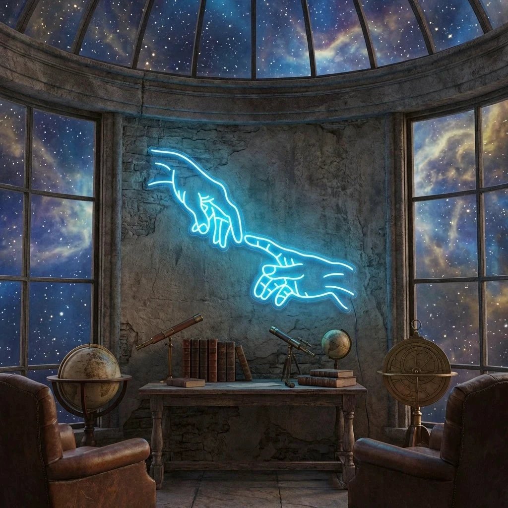 Hand Of God Led Neon Sign Light
