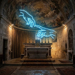 Hand Of God Led Neon Sign Light