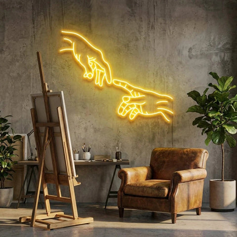 Hand Of God Led Neon Sign Light