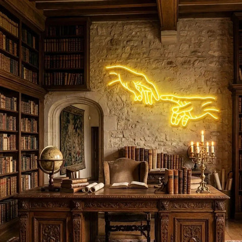 Hand Of God Led Neon Sign Light