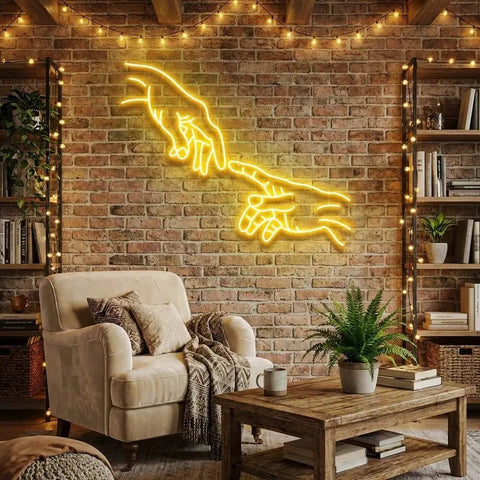 Hand Of God Led Neon Sign Light