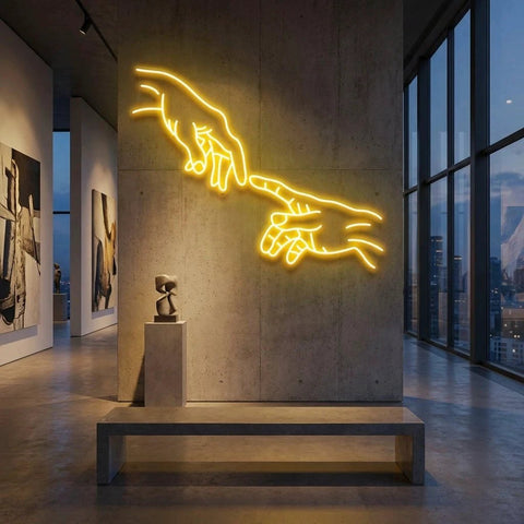 Hand Of God Led Neon Sign Light