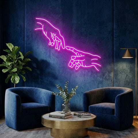 Hand Of God Led Neon Sign Light