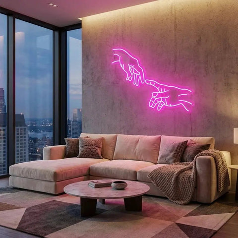Hand Of God Led Neon Sign Light