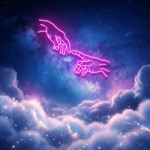 Hand Of God Led Neon Sign Light