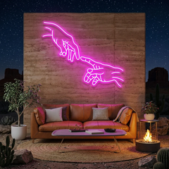 Hand Of God Led Neon Sign Light