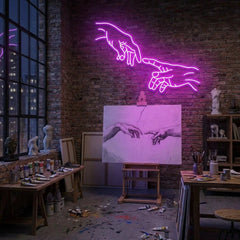 Hand Of God Led Neon Sign Light