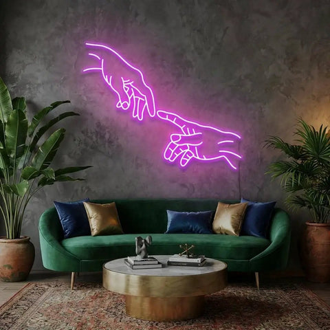 Hand Of God Led Neon Sign Light