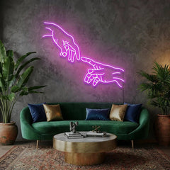 Hand Of God Led Neon Sign Light