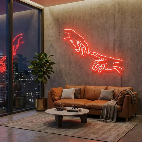 Hand Of God Led Neon Sign Light