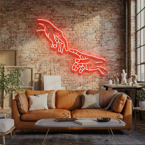 Hand Of God Led Neon Sign Light