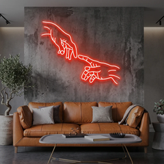 Hand Of God Led Neon Sign Light