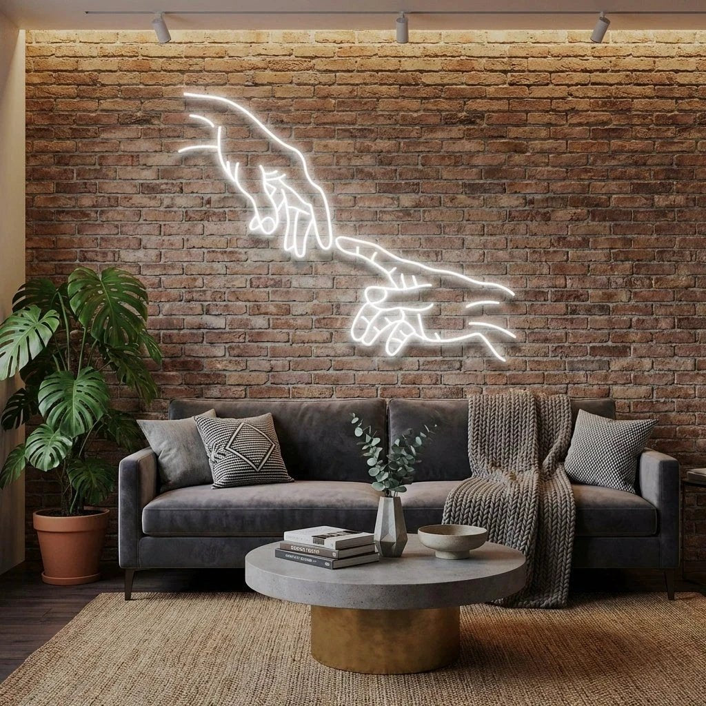 Hand Of God Led Neon Sign Light