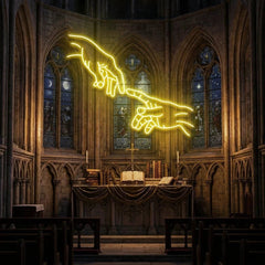 Hand Of God Led Neon Sign Light