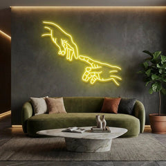 Hand Of God Led Neon Sign Light